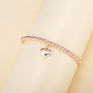 3pcs/set 4MM 5MM 6MM Beads Bracelets for Women Gold Silvery CCB Beaded Handmade Bracelet Fashion Jewelry Gift 2021 daiiibabyyy